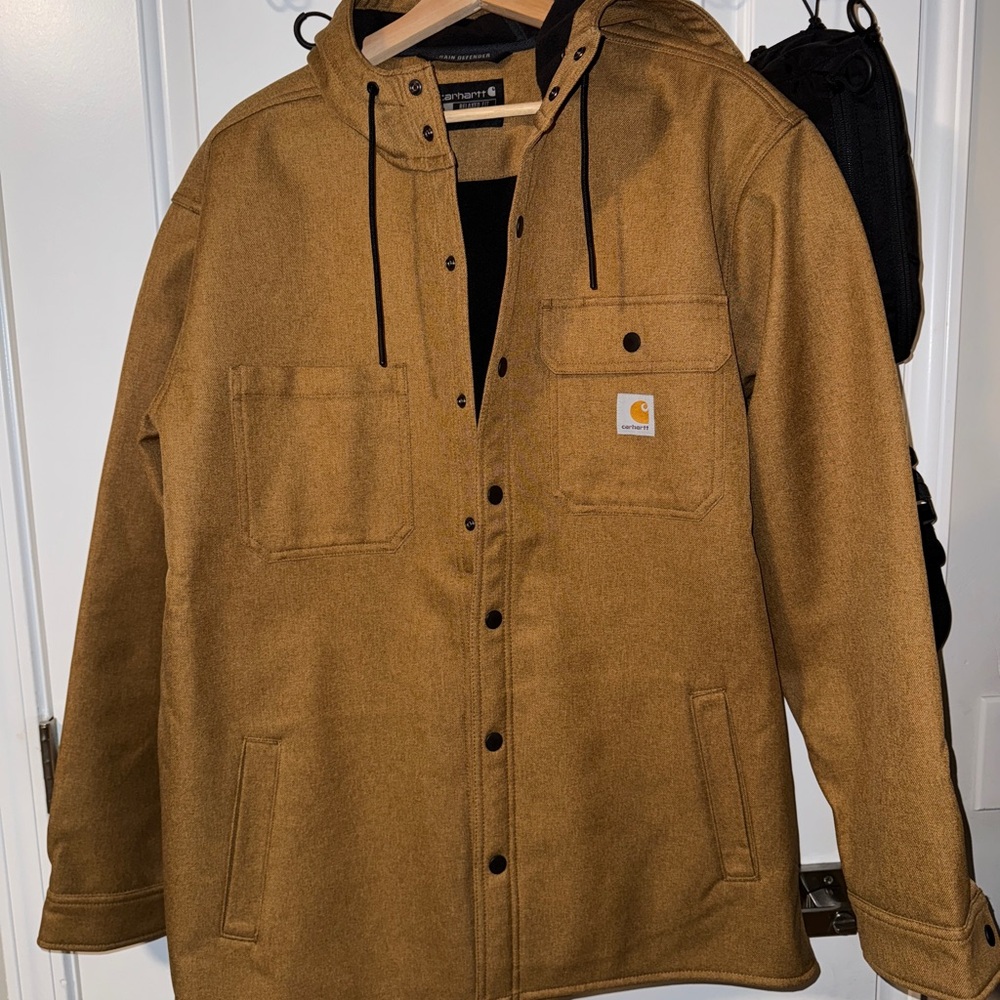 Carhartt Brown Rain Defender Jacket